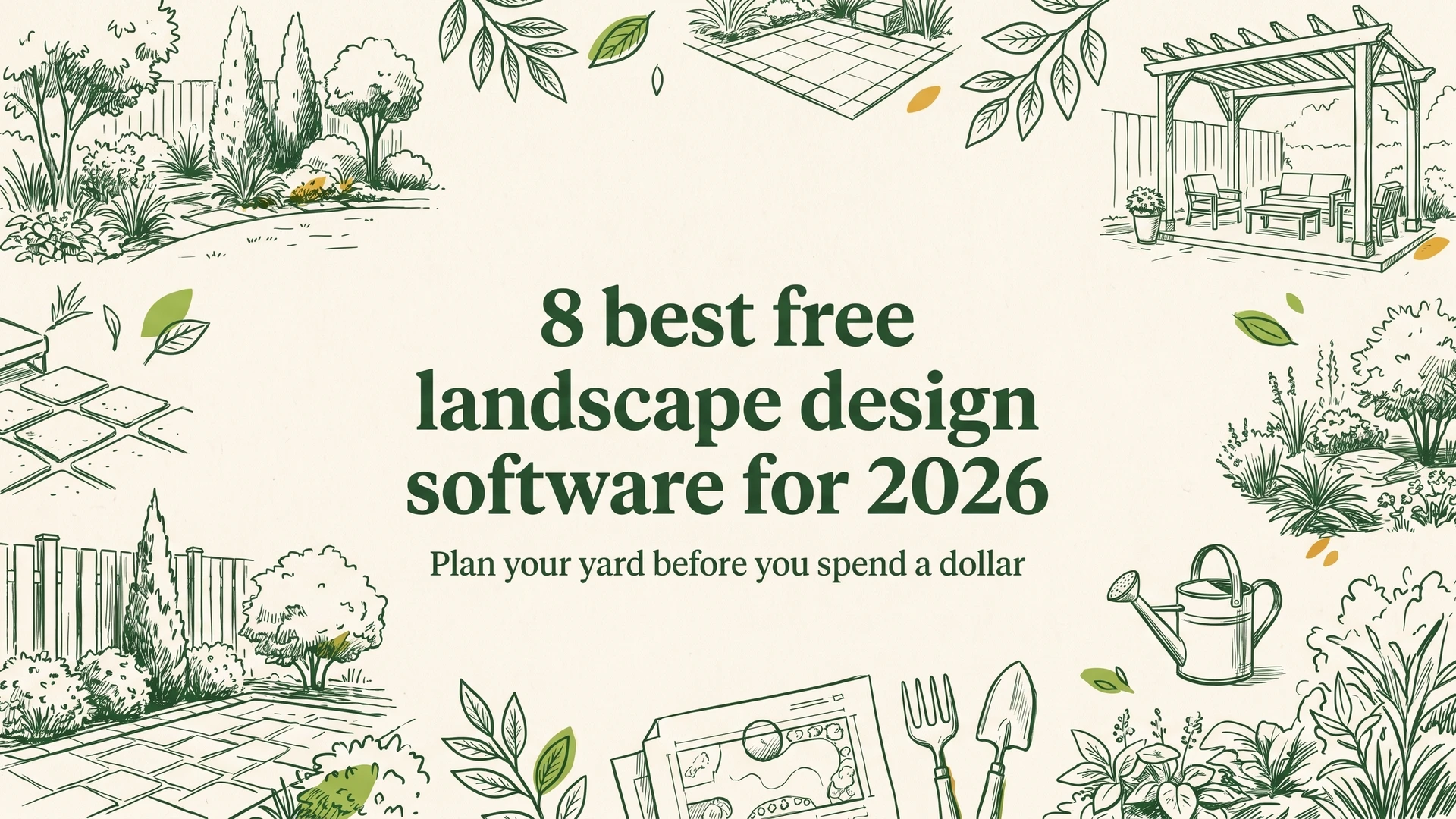 8 best free landscape design software (2026)