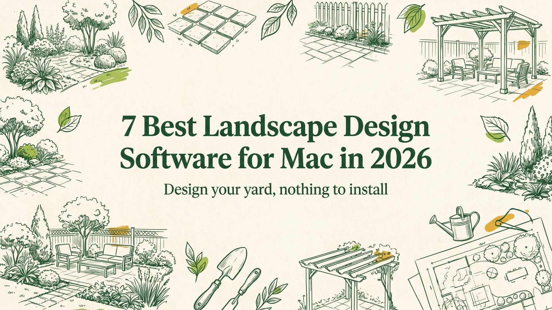 Best landscape design software for Mac (2026)